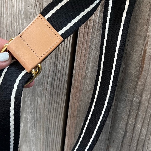 Tory Burch Black and Tan Belt - Picture 3 of 3